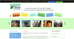Desktop Screenshot of albasur.org